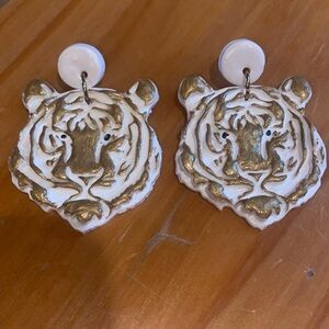 Tiger Earrings